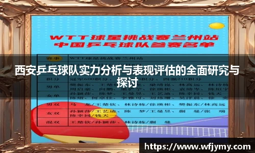 西安乒乓球队实力分析与表现评估的全面研究与探讨